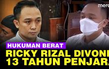 VIDEO: Hakim Vonis Ricky Rizal 13 Tahun Penjara