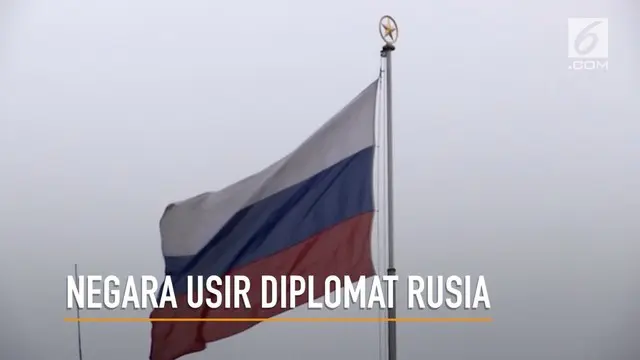 Langkah Inggris mengusir 23 diplomat Rusia terkait kasus peracunan eks-agen ganda Rusia diikuti sejumlah negara lainnya.