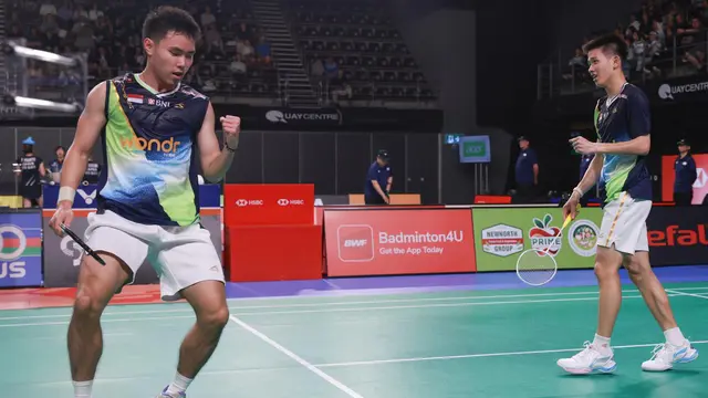 Raymond Indra/Nikolaus Joaquin - Australian Open 2025 - Bulu Tangkis
