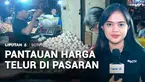 Harga telur anjlok akibatnya peternak ayam merugi. Di pagi hari ini, kita akan memantau harga telur ayam serta pasokannya di Pasar Palmerah.