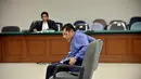 Ahmad Jauhari dituntut Jaksa Penuntut Umum (JPU) terkait dugaan korupsi proyek pengadaan Al-Quran di Dirjen Bimas Islam Tahun Anggaran 2011 dan 2012 senilai Rp 22,5 miliar (Liputan6.com/Johan Tallo) 