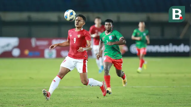 Foto: Gagal Bongkar Pertahanan Bangladesh, Timnas Indonesia Diimbangi Tanpa Gol dalam Laga Uji Coba FIFA Matchday