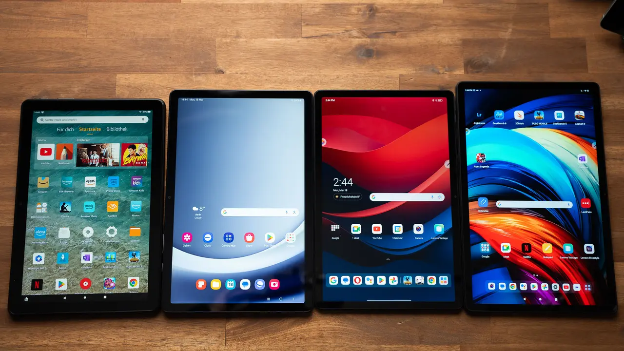 Ilustrasi Tablet Android Nyaman untuk Streaming