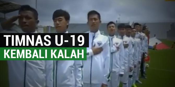 VIDEO: Timnas Indonesia U-19 Kalah dari Rep Ceska karena 2 Gol Blunder