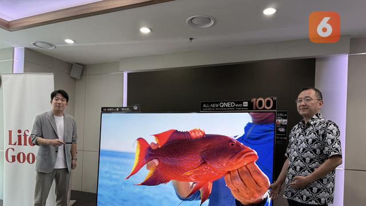 Sulap Rumah Jadi Bioskop Premium dengan LG QNED evo AI 100 Inci, Ini Harga dan Spesifikasinya