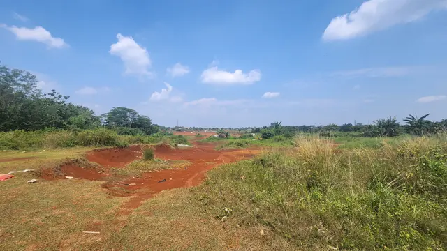Lokasi lahan eks-Bantuan Likuiditas Bank Indonesia (BLBI) Tanah Merah, Cipayung, Depok. (Liputan6.com/Dicky Agung Prihanto)