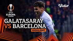 Berita video highlights laga leg 2 babak 16 besar Liga Europa 2021/2022, Galatasaray vs Barcelona yang berakhir dengan skor 1-2, Jumat (18/3/2022) dinihari WIB.