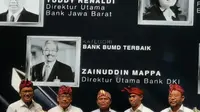 Direktur Utama bank bjb, Yuddy Renaldi saat menerima penghargaan dalam ajang Kamar Dagang dan Industri (KADIN) Awards 2019 bertempat di Nusa Dua, Bali (29/11).