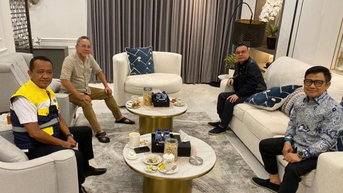 Cak Imin, Zulhas dan Dasco Kumpul di Rumah Bahlil, Ini Bocoran Isi Pertemuannya