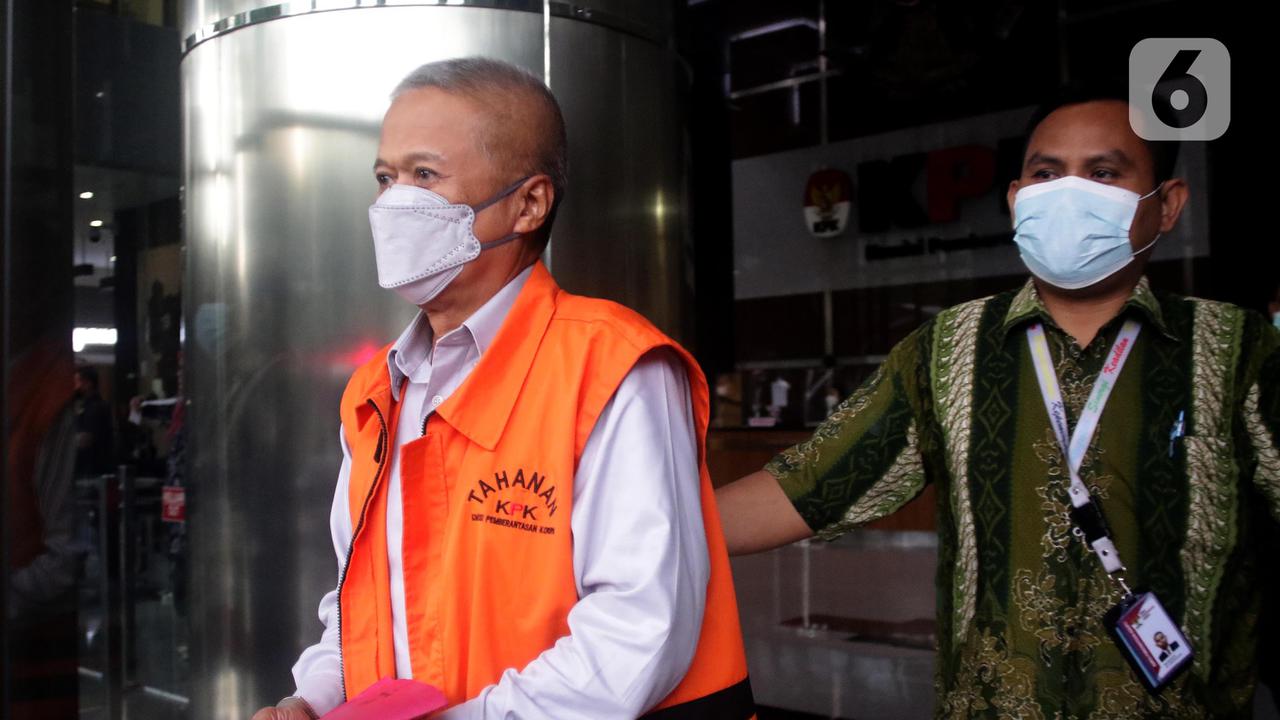 Ekspresi Hakim Agung Sudrajad Dimyati usai Jalani Pemeriksaan Lanjutan KPK