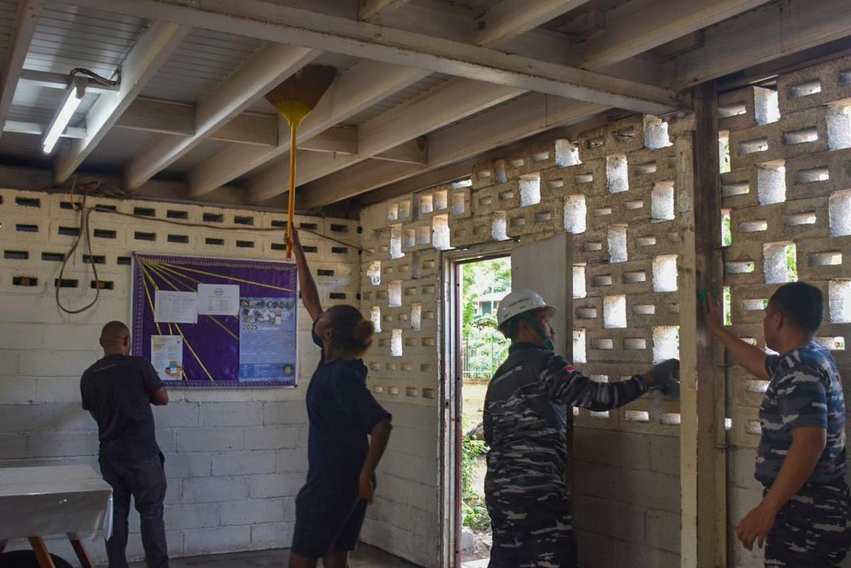 FOTO: TNI AL Gelar Bakti Sosial dan Kesehatan di Papua Nugini, Pererat Persahabatan Dua Negara