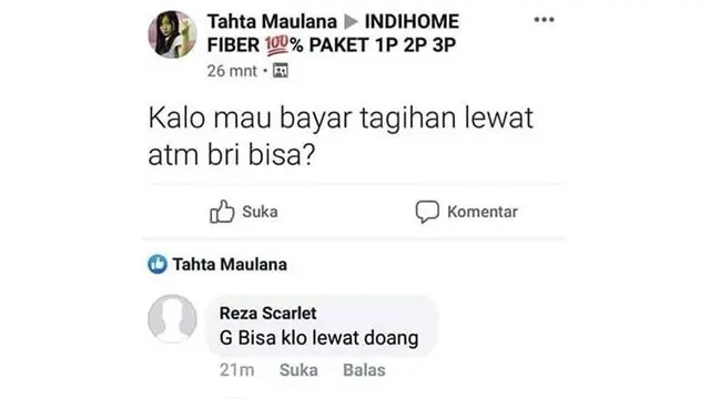 7 Komentar Kocak Netizen di Facebook Ini Bikin Tepuk Jidat