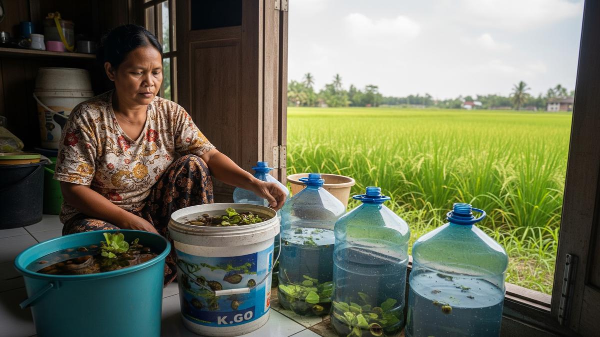 10 Ternak Hewan Mini di Ember dan Galon untuk IRT yang Rumahnya Dekat Sawah