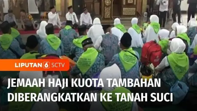 Tangis haru keluarga dan kerabat mewarnai pemberangkatan ratusan jemaah haji kloter 41 embarkasi Makassar, Sulawesi Selatan. Sementara, puluhan jemaah haji kuota tambahan asal Kabupaten Pinrang, kemarin juga diberangkatkan ke tanah suci.