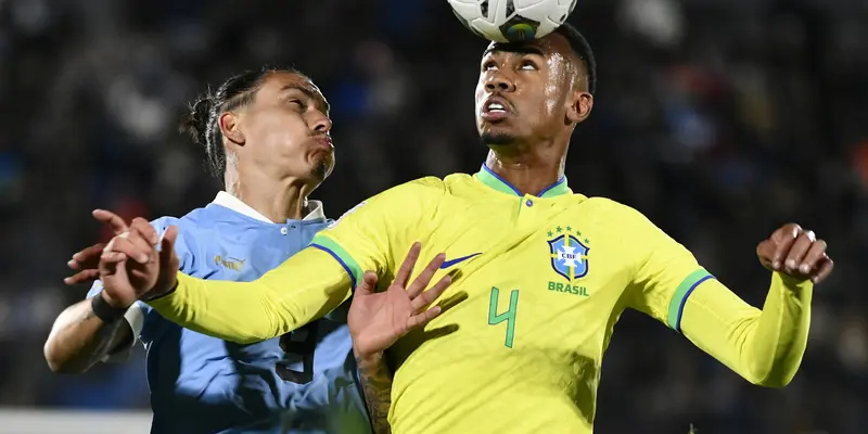 Hasil Uruguay vs Brasil Kualifikasi Piala Dunia