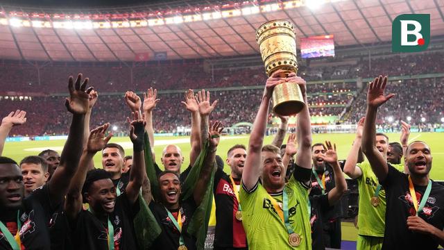 FOTO Bayer Leverkusen Juara DFB Pokal 2023/2024