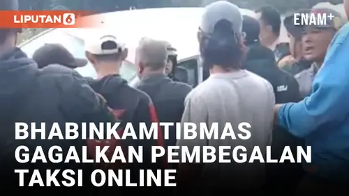 VIDEO: Heroik! Bhabinkamtibmas Polsek Pangalengan Gagalkan Pembegalan Terhadap Sopir Taksol