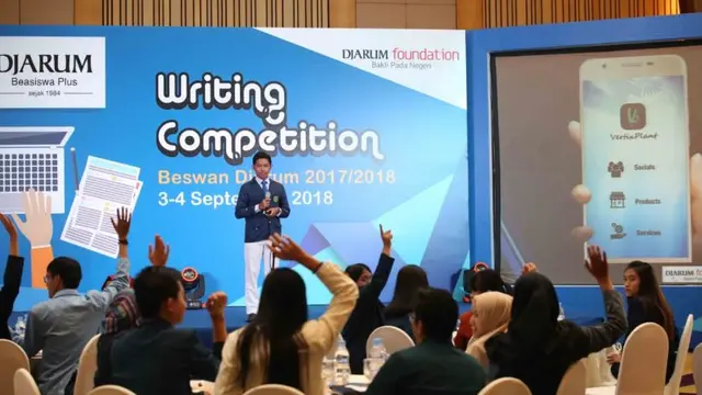 16 Mahasiswa Adu Gagasan Inovatif dan Kreatif di Final Writing Competition Beswan Djarum