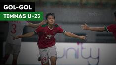 Berita video momen 2 gol Timnas Indonesia U-23 ke gawang Suriah U-23 dalam laga uji coba yang digelar di Stadion Wibawa Mukti, Cikarang, Kamis (16/11/2017).
