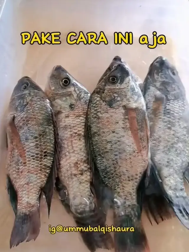 Cara Mudah Bersihkan Sisik Ikan Tanpa Pisau, Hanya 5 Menit