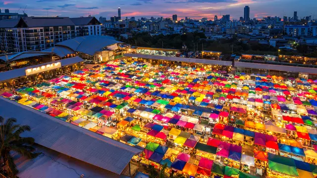 Night Market di Thailand