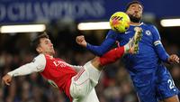 Foto: Derby London Berakhir Imbang, Arsenal Ditahan 10 Pemain Chelsea di Liga Inggris