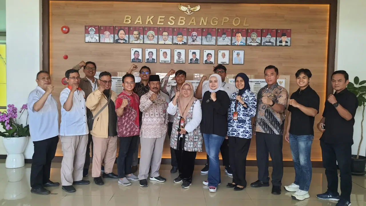BSKDN Kemendagri kunjungan kerja ke Badan Kesatuan Bangsa dan Politik (Kesbangpol) Provinsi Jawa Barat (Jabar) di Bandung. (Istimewa)