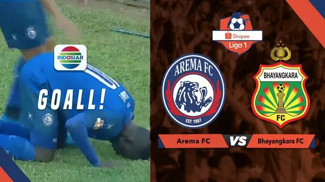 Berita Video Gol Berkelas Makan Konate Membawa Arema FC Unggul 3-0 atas Bhayangkara FC