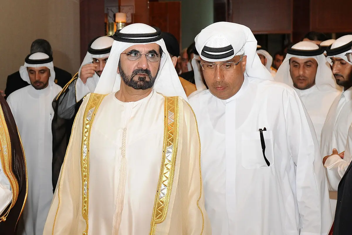 Sheikh Mohammed bin Rashid Al Maktoum, kiri (wikimedia commons)
