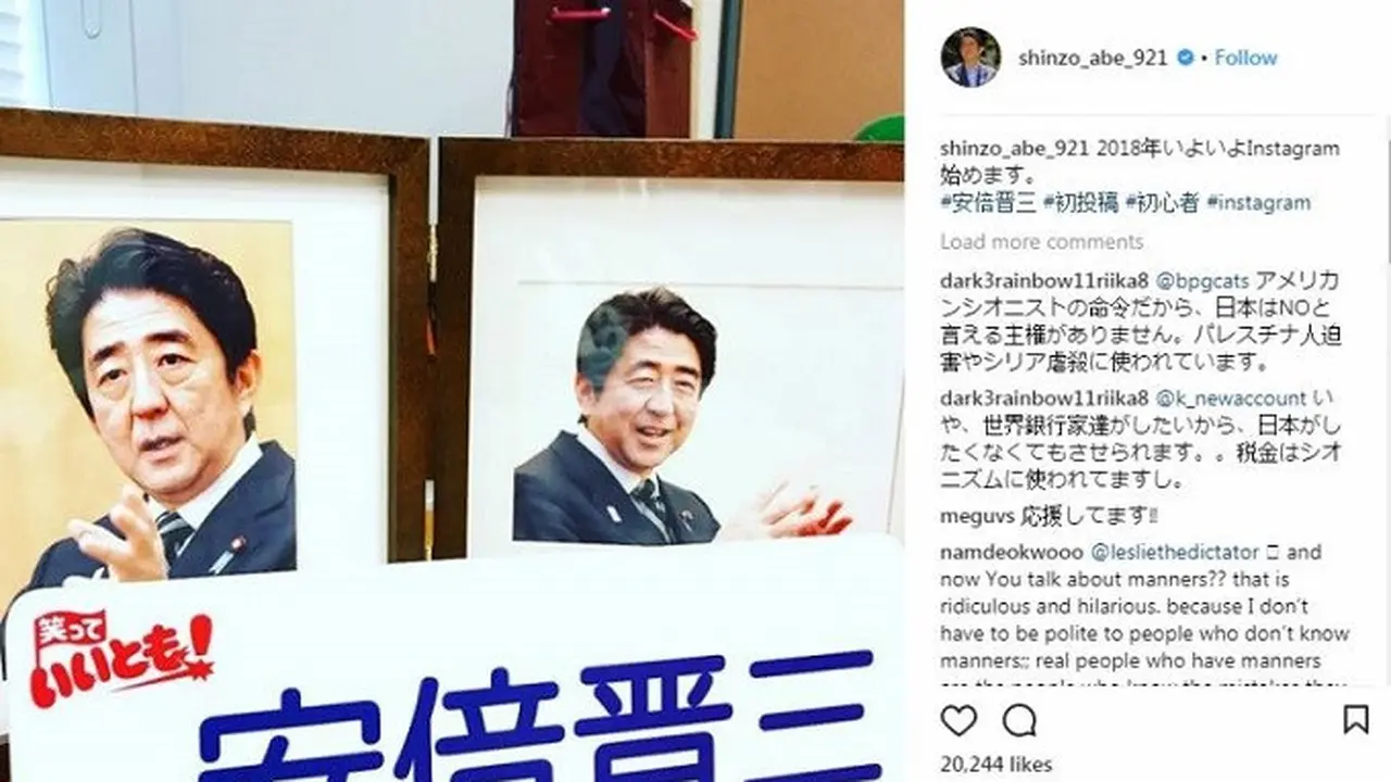 Perdana Menteri Jepang Shinzo Abe