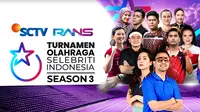 Jadwal Pertandingan Turnamen Olahraga Selebriti Indonesia Season 3 (TOSI) 26 - 27 Oktober 2024