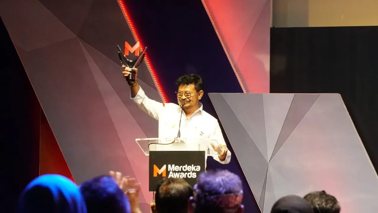 Selalu Hadirkan Program Inovatif Pertanian, Mentan Raih SYL Raih Merdeka Awards 2023