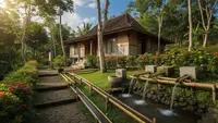 7 Model Rumah di Desa dengan Sistem Air Gravitasi Tanpa Pompa