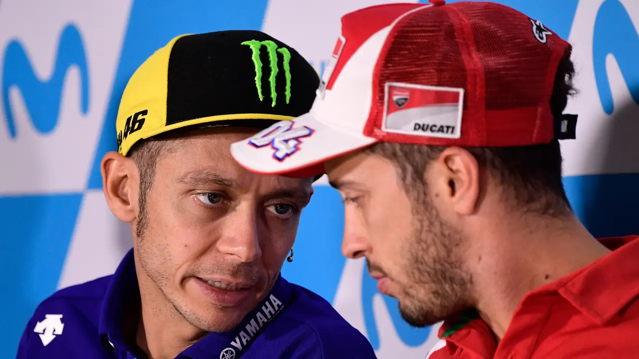 Valentino Rossi Membalap di MotoGP Aragon