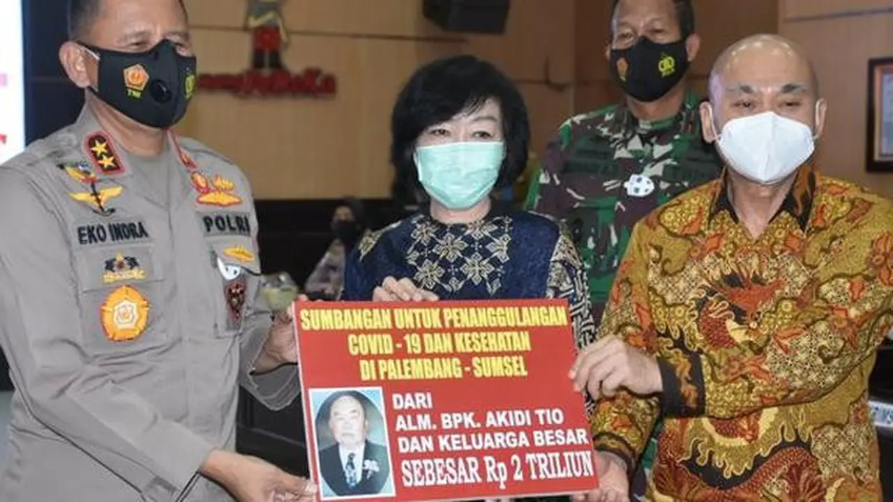 Anak Bungsu Keluarga Akidi Tio Diduga Tersangka atas Sumbangan Rp 2 Triliun yang Ternyata Bermasalah