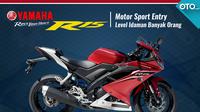 Yamaha Indonesia baru saja memperbarui motor sport bermesin kecil andalan mereka, R15. (Oto.com)