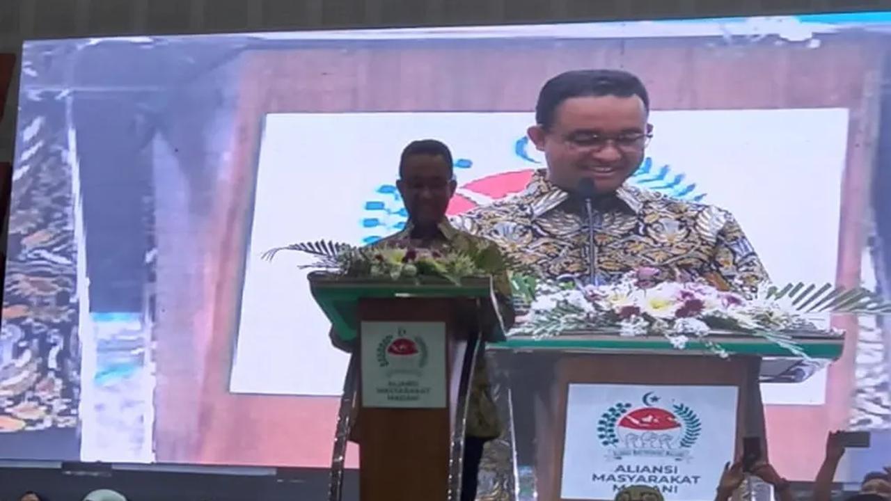 Janji-Janji Anies Saat Orasi Kebangsaan di Solo