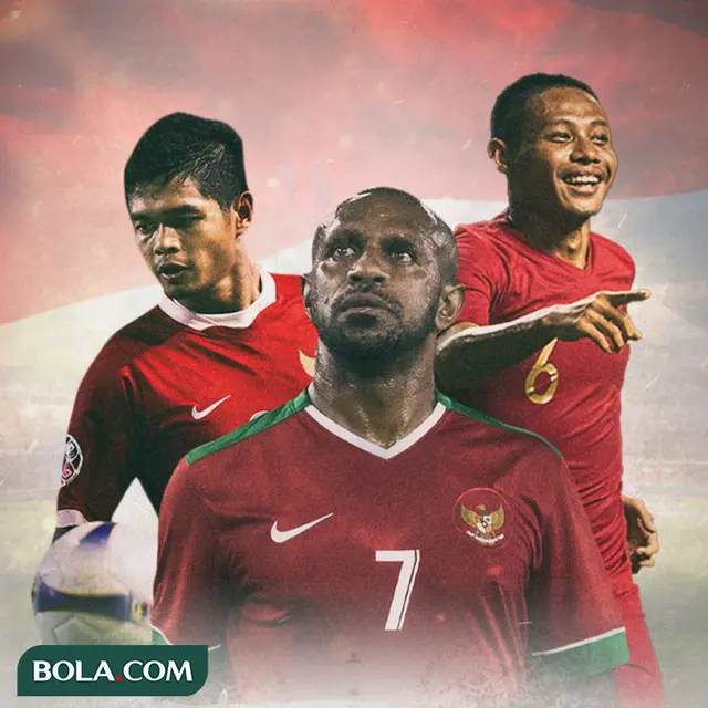 Timnas Indonesia - Bambang Pamungkas, Boaz Solossa, Evan Dimas