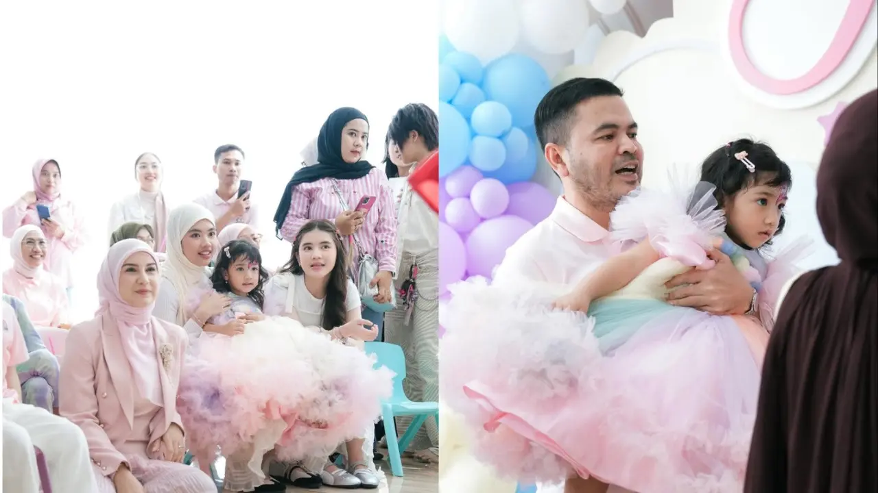 Potret Irish Bella Rayakan Ultah ke-3 Amala/Instagram @_irishbella_