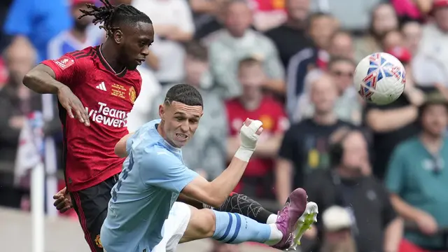 Foto: Gol Dua Wonderkid MU Bawa Setan Merah Pecundangi Man City untuk Rebut Piala FA ke-13 Sepanjang Sejarah