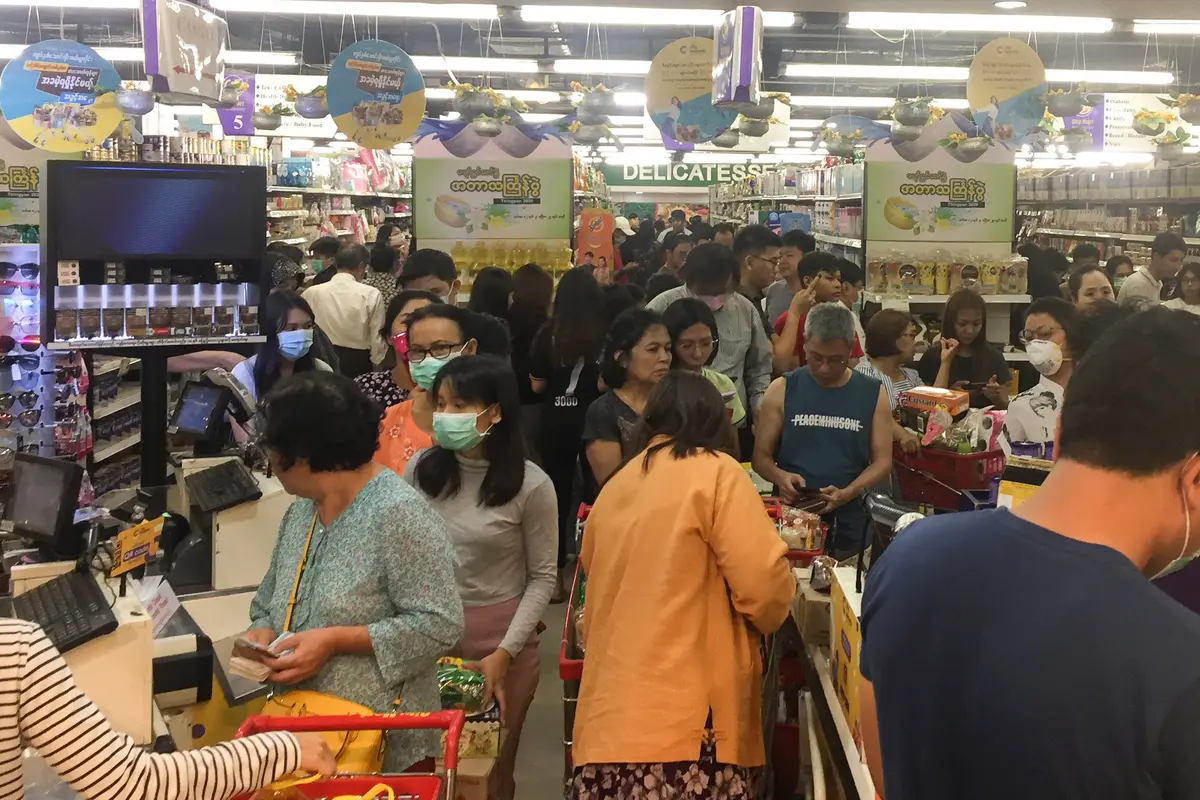 Supermarket Myanmar
