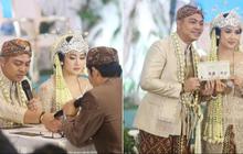 Potret Akad Nikah Mewah Ade Govinda dan Indi Arisa, Mas Kawin Sesuai Tanggal Pernikahan