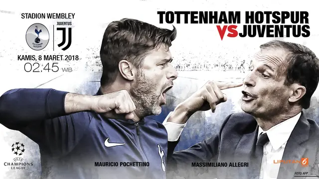 Prediksi Tottenham Hotspur vs Juventus