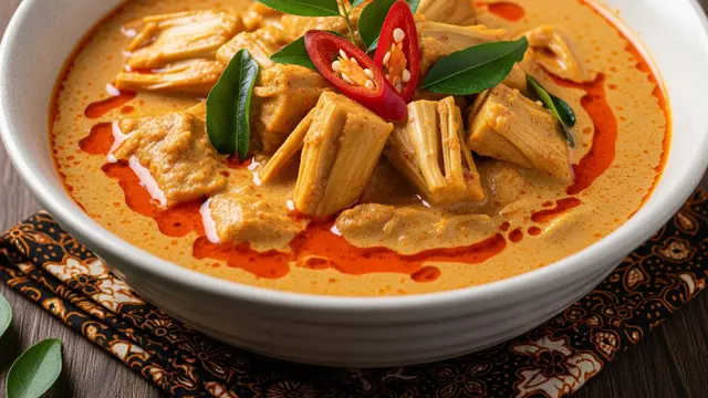 Cara Buat Gulai Nangka Padang di Magic Com