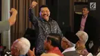 Mantan Kepala Badan Intelijen Negara Jenderal (Purn) AM Hendropriyono saat halalbihalal Purnawirawan TNI di Jakarta, Jumat (21/6/2019). Hendropriyono berharap pertemuan ini sekaligus menyatukan purnawirawan. Persatuan kesatuan harus terus terjaga. (Liputan6.com/Angga Yuniar)