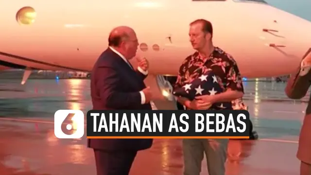 VIDEO: Iran Bebaskan Satu Tahanan Anggota Angkatan Laut AS