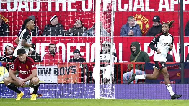 Foto: Malunya Manchester United saat Dipecundangi Fulham di Old Trafford