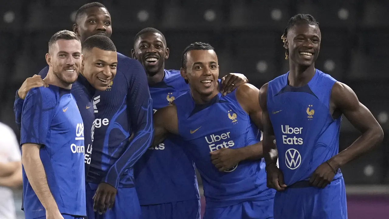 Foto: Banyak yang Tumbang, Lima Pemain Prancis Absen saat Latihan Menjelang Laga Final Piala Dunia 2022 Melawan Argentina