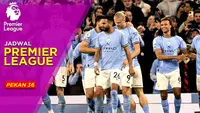 Berita Motion grafis jadwal lengkap Liga Inggris pekan ke-36, Manchester City akan bertandang ke markas Everton pada Minggu (14/5/2023).