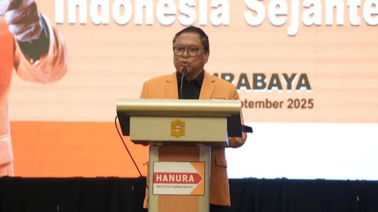 Ketum Hanura Oesman Sapta Buka Bimtek Nasional: Kader Harus Maksimal Serap Aspirasi Rakyat